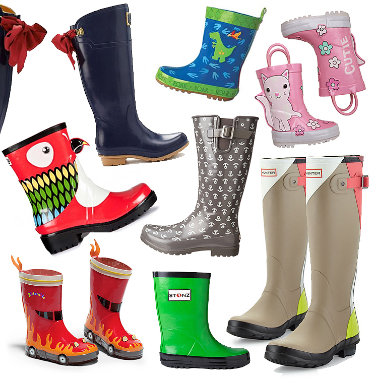spring_rain_boots_wellies_kids_girls_boys_women_bow_cat_dino_anchor