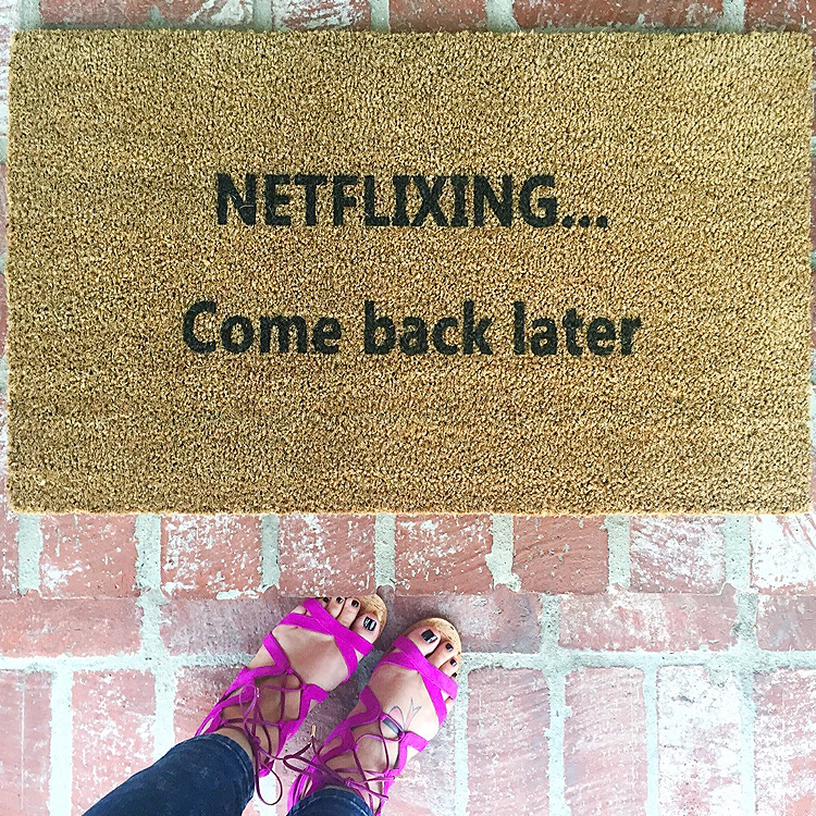 netflix_doormat_instagram_ShopJosieB