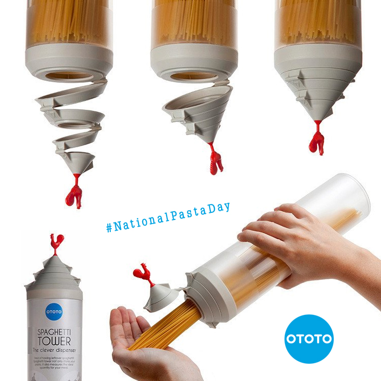 national_pasta_day_ototo_spaghetti_tower_pasta_storage
