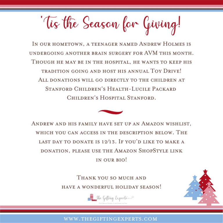‘Tis the Season for Giving!